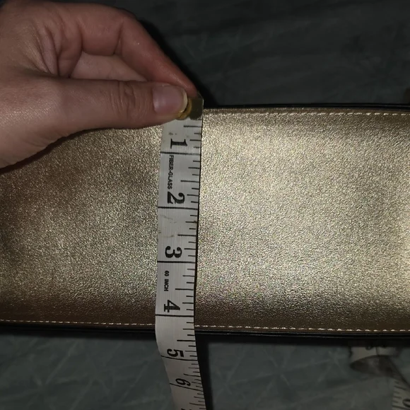 Aldo Pink and Gold Sequined Satchel / Crossbody - Picture 13 of 16